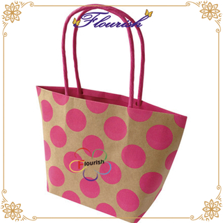 Fashion Design Elegante borsa viola Dot Dot