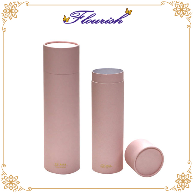Scatola per tazza cilindrica dolce rosa per bambina