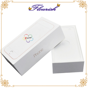 Scatola di carta d'imballaggio di IPad IPhone dell'attrezzatura elettronica di timbratura dell'oro
