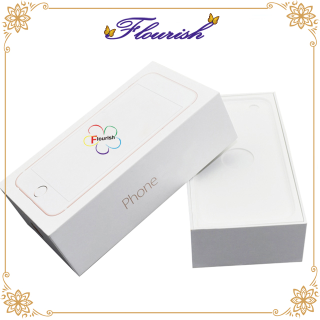Scatola di carta d'imballaggio di IPad IPhone dell'attrezzatura elettronica di timbratura dell'oro