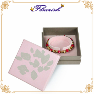 Espositore per bracciale rigido rigido promozionale in cartone con collo e base