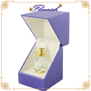 Scatola di profumo promozionale elegante in cartone quadrato blu