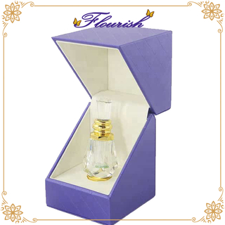 Scatola di profumo promozionale elegante in cartone quadrato blu