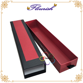 Bracciale rigido nero e rosso