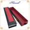 Bracciale rigido nero e rosso