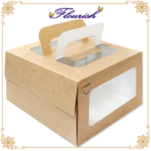 Scatola per torta di compleanno con manico