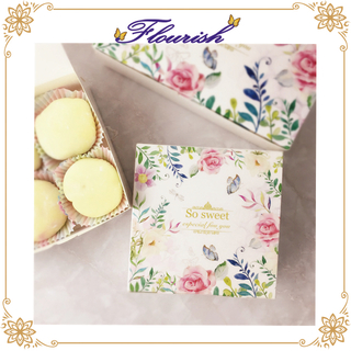 Contenitore di regalo stagionale delizioso biscotto Cupcake