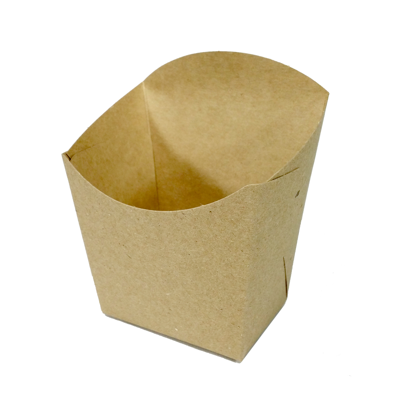 Scatola da tasca pieghevole per snack fritti commestibile