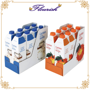 Scatola di immagazzinaggio del succo di frutta del caffè del latte del cartone del commestibile
