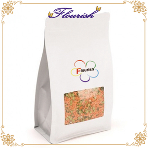 Snack bag bianco nero riciclato / rivestito
