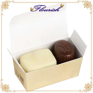 Scatola d'imballaggio del dessert del cartone beige di stile semplice di vendita diretta della fabbrica