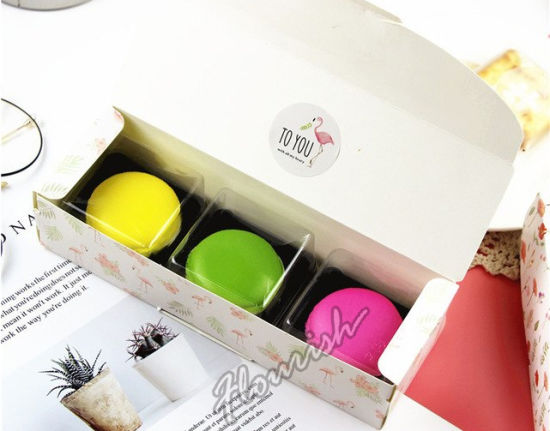 Contenitore di regalo di raccolta del dessert del biscotto del biscotto del cartone dell'imballaggio piano