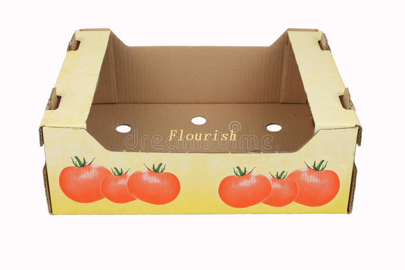 Scatola di carta ondulata d'imballaggio del cartone di stoccaggio del magazzino per la frutta e le verdure