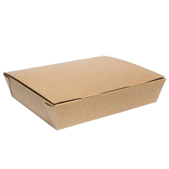 Scatola di immagazzinaggio della maglietta degli uomini pieganti facili della carta kraft del pacchetto piano