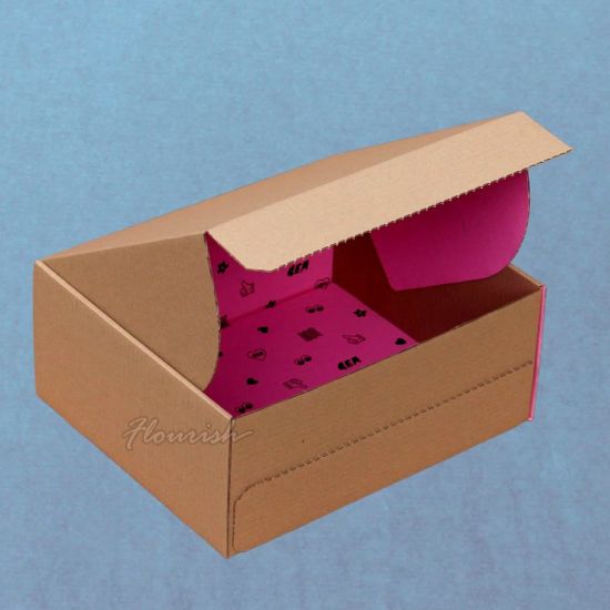 Scatola di consegna ondulata pieghevole tipo Mailer per Amazon Online Shopping