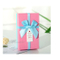 Confezione regalo di lusso con coperchio in carta patinata grigia e base