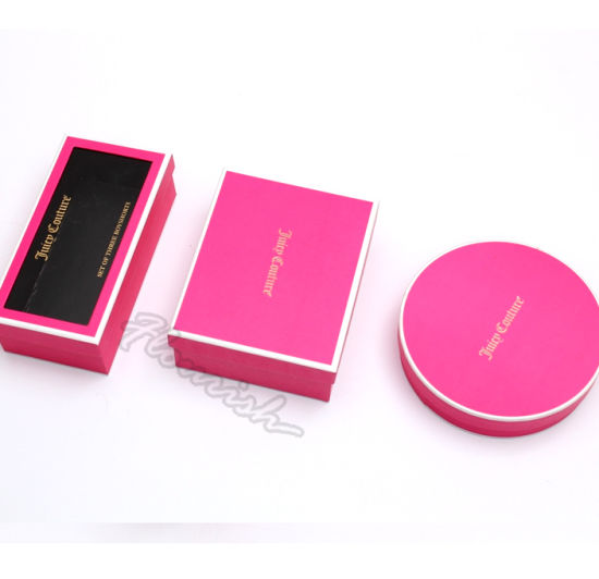 Confezione regalo di lusso bianca con logo personalizzato