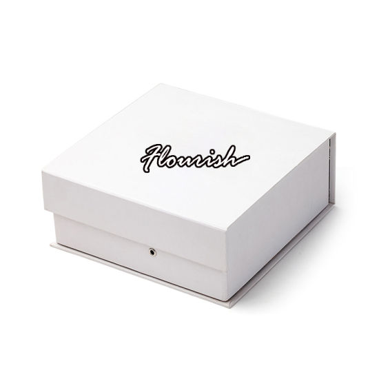 Scatola regalo pieghevole in cartone rigido