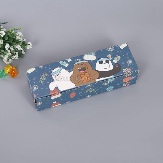 China Tuck Box balsamo per labbra stampato multicolore