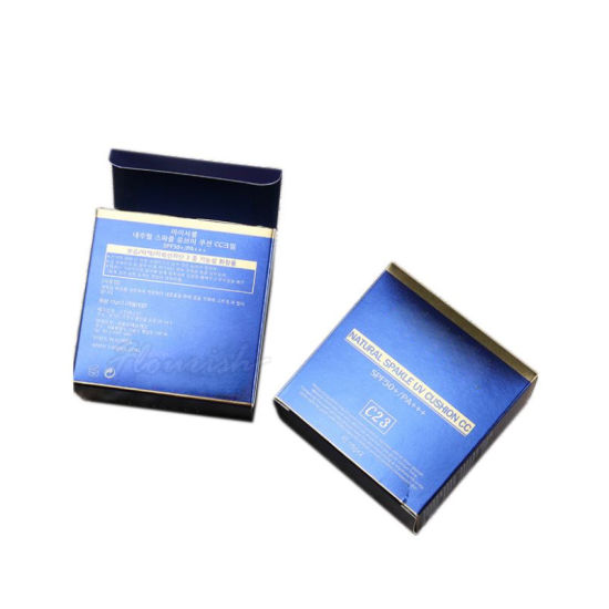 Scatola di carta cosmetica dell'imballaggio della pulitrice della crema di riparazione di cura di pelle del cartone di stampa di logo dell'OEM