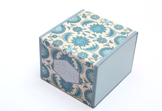 Contenitore di profumo di timbratura caldo del contenitore di regalo della carta del cartone di stampa esotica di timbratura