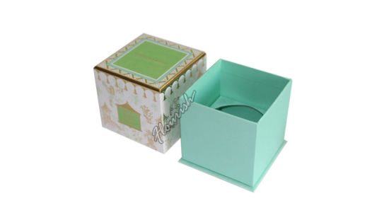 Contenitore di profumo di timbratura caldo del contenitore di regalo della carta del cartone di stampa esotica di timbratura