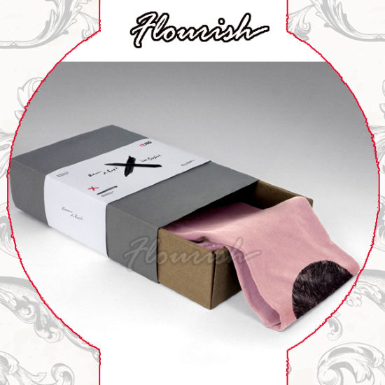 Box intimo calzini unisex a forma di libro