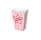 Scatola di carta d'imballaggio del secchio del popcorn laminato lucido superiore del commestibile di alta qualità