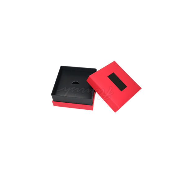 Espositore per bracciale rigido rigido promozionale in cartone con collo e base
