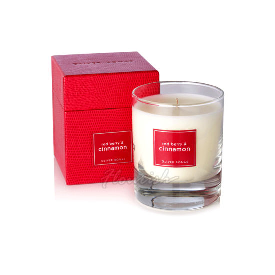 Set di candele rigide singole con scatola di carta kraft