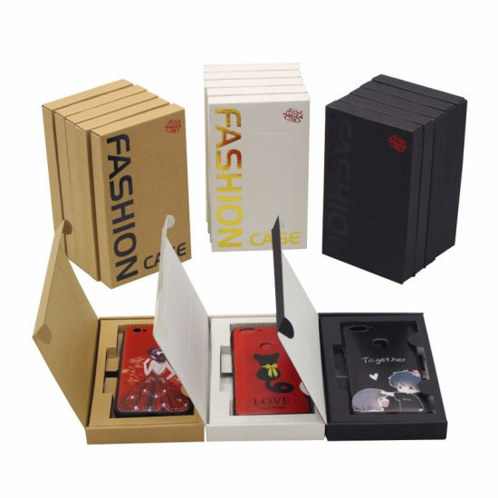 Scatola di carta Kraft per imballaggio con cinturino elettronico ecologico
