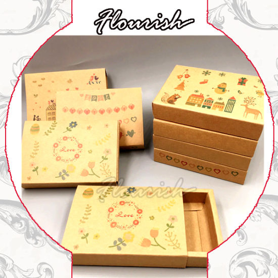 Scatola di caramelle in carta kraft con design speciale