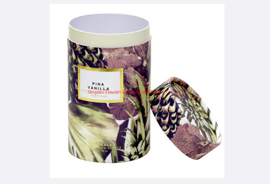 Scatola per tazza cilindrica dolce rosa per bambina