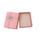 Scatola per confezione regalo in cartone rigido lucido per gioielli con inserto in schiuma