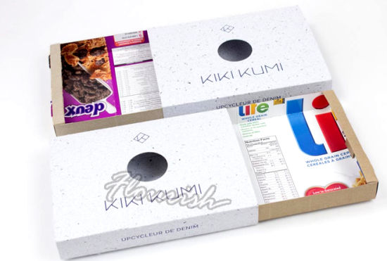 Scatola di finestra per biancheria intima tipo Tuck con stampa di immagini animali personalizzate