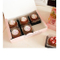 Confezione da 6 pezzi Scatola per cupcake con finestra