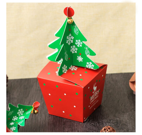 Scatola di cioccolatini di regali stagionali di buon Natale