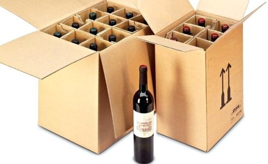 Confezione da 12 bottiglie Beer Box con scomparti