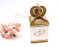 Confezione regalo Bridemaid in cartone di colore viola dal bel design a cuore con nastro