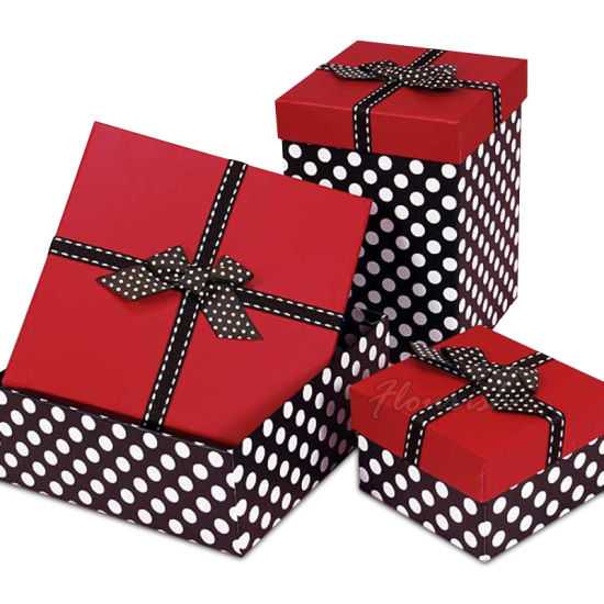 Coperchio personalizzato e tipo base Compleanno Matrimonio Natale Anno nuovo Vestiti Confezione Con Nastro