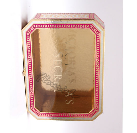 Sciarpa portatile / intimo / scatola regalo carta asciugamani con finestra trasparente