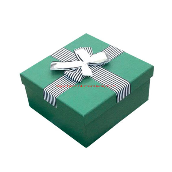Contenitore di regalo di compleanno del contenitore di regalo di compleanno del contenitore di acquisto del fiore di colore rosa di logo su ordinazione