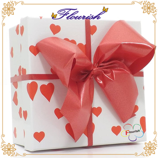 Confezione regalo di compleanno con nastro di carta patinata Fashion Art per il migliore amico