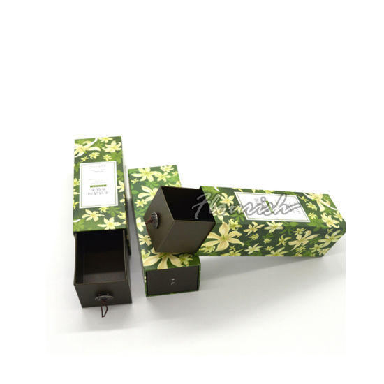 Scatola di carta d'imballaggio della lozione del toner del prodotto di cura di pelle del cartone di stampa del fiore