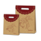Borsa rigida in carta kraft marrone rigida