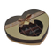 Scatola regalo pieghevole in cartone tipo Flip Top con chiusura a finestra e nastro