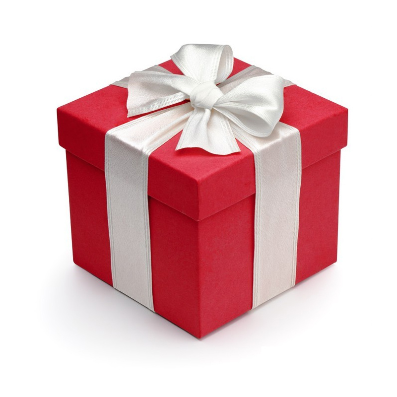 Scatola di carta d'imballaggio del regalo di sorpresa del dolce di cioccolato di festival stagionale di grande formato della stagnola calda