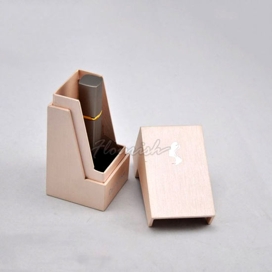 Scatola regalo Frangrance da uomo di nuovo design di colore marrone