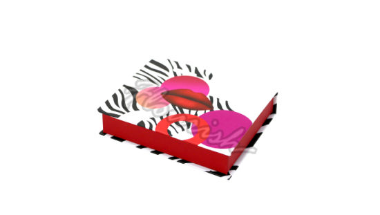 Sciarpa portatile / intimo / scatola regalo carta asciugamani con finestra trasparente