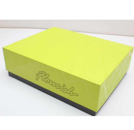 Confezione di sandali da uomo in cartone verde